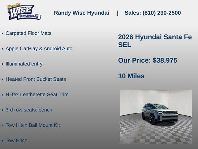 2026 Hyundai Santa Fe SEL AWD