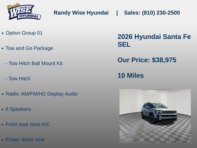 2026 Hyundai Santa Fe SEL AWD
