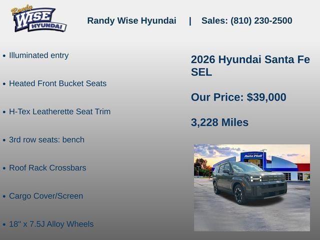2026 Hyundai Santa Fe SEL AWD