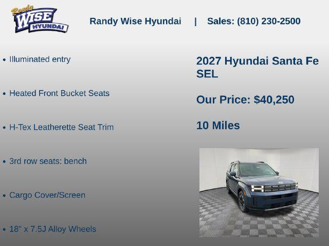 2027 Hyundai Santa Fe SEL AWD