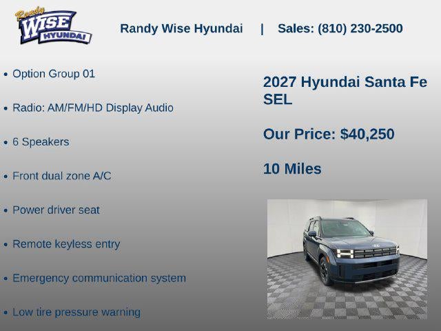 2027 Hyundai Santa Fe SEL AWD