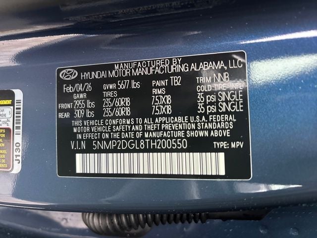 2026 Hyundai Santa Fe SEL AWD