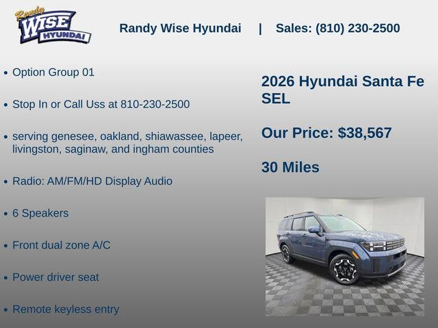 2026 Hyundai Santa Fe SEL AWD