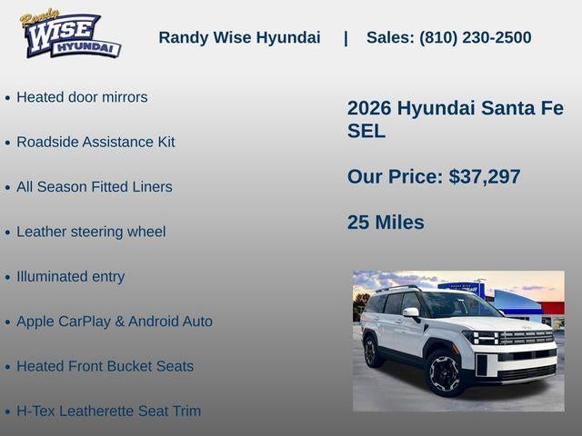 2026 Hyundai Santa Fe SEL AWD