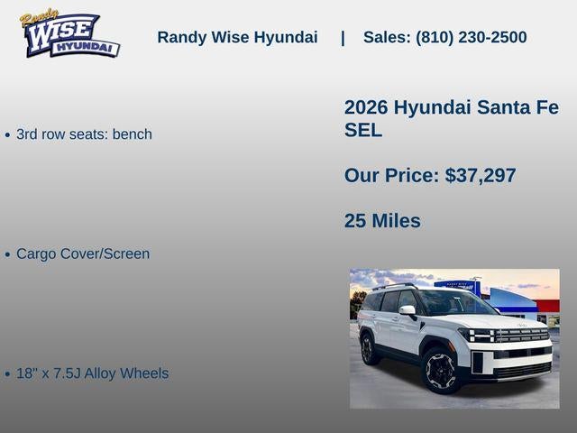 2026 Hyundai Santa Fe SEL AWD