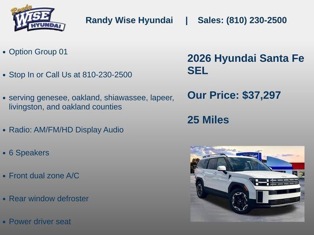 2026 Hyundai Santa Fe SEL AWD