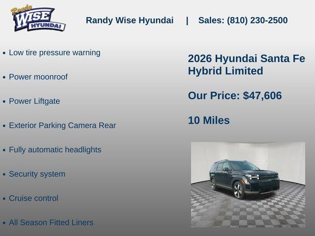 2026 Hyundai Santa Fe Hybrid Limited