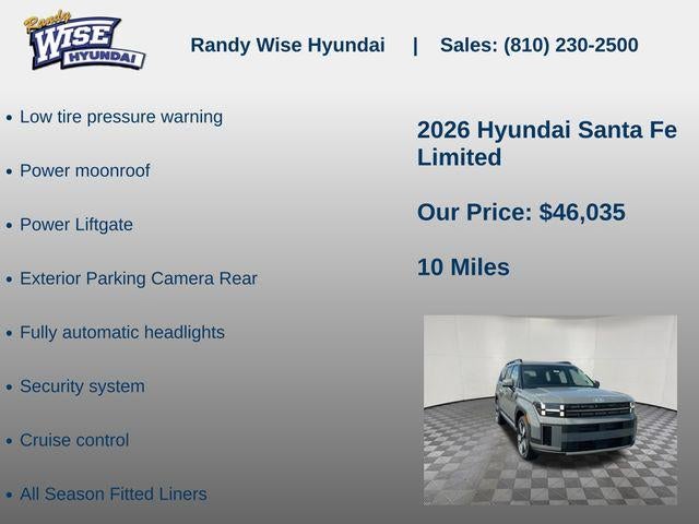 2026 Hyundai Santa Fe Limited AWD