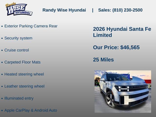 2026 Hyundai Santa Fe Limited AWD