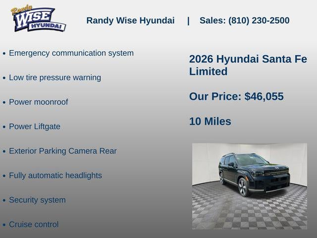 2026 Hyundai Santa Fe Limited AWD