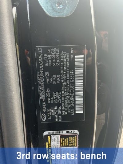 2026 Hyundai Santa Fe Limited AWD