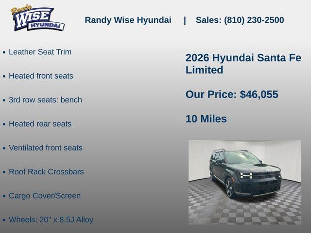 2026 Hyundai Santa Fe Limited AWD