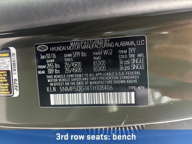 2026 Hyundai Santa Fe Hybrid Calligraphy