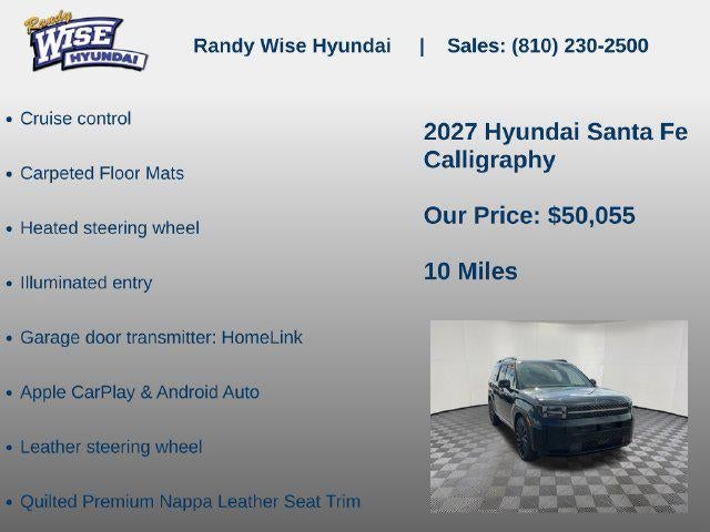 2027 Hyundai Santa Fe Calligraphy AWD