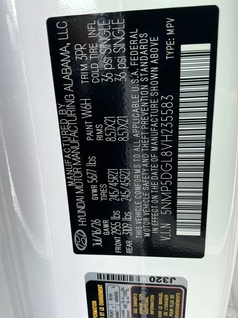 2027 Hyundai Santa Fe Calligraphy AWD