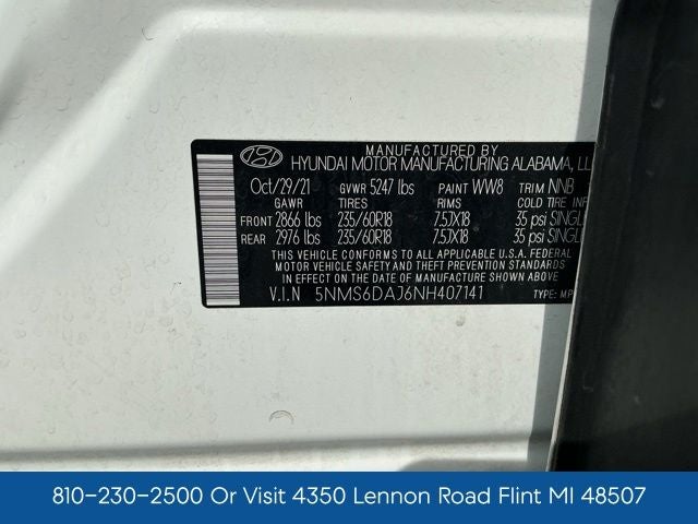 2022 Hyundai Santa Fe SEL