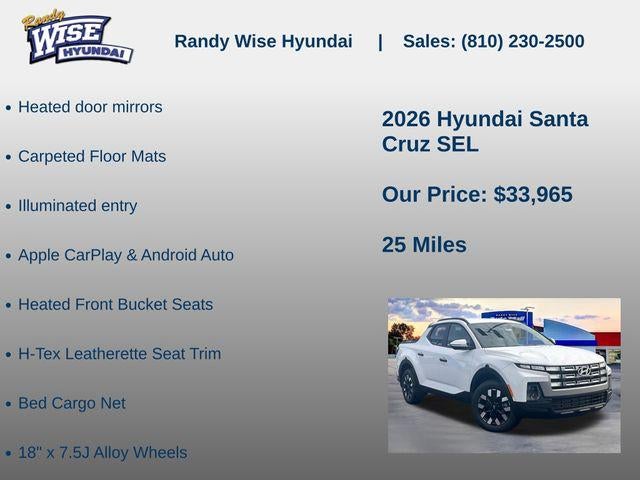 2026 Hyundai Santa Cruz SEL AWD