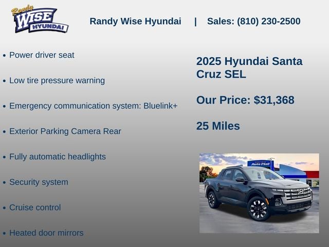 2025 Hyundai Santa Cruz SEL AWD