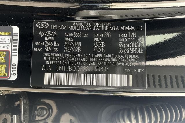 2025 Hyundai Santa Cruz SEL AWD