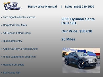 2025 Hyundai Santa Cruz SEL AWD