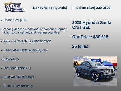 2025 Hyundai Santa Cruz SEL AWD