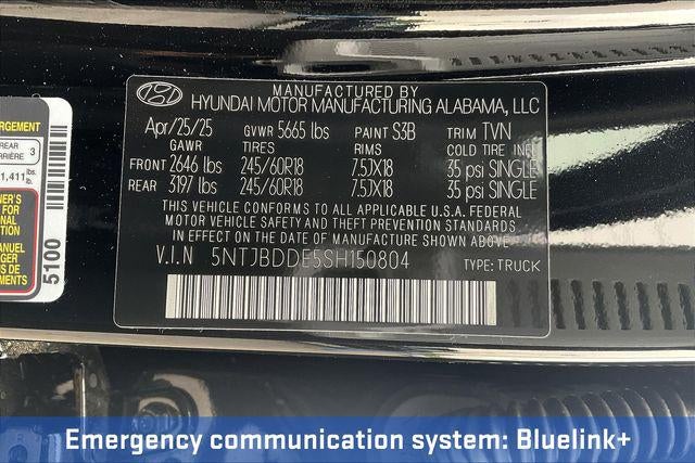 2025 Hyundai Santa Cruz SEL AWD