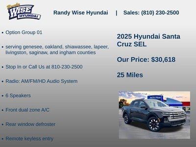 2025 Hyundai Santa Cruz SEL AWD