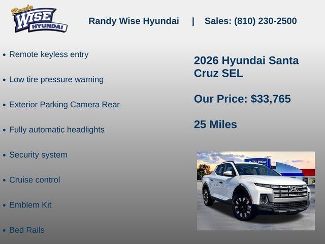 2026 Hyundai Santa Cruz SEL AWD