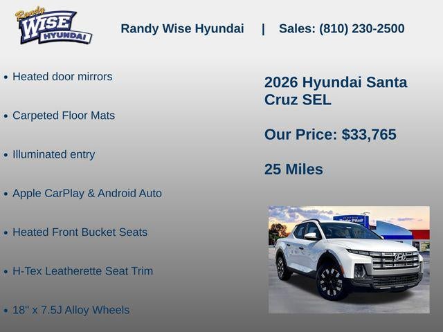 2026 Hyundai Santa Cruz SEL AWD