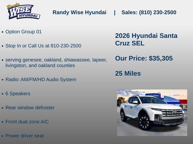 2026 Hyundai Santa Cruz SEL AWD