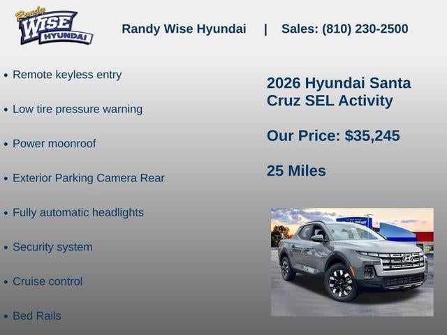2026 Hyundai Santa Cruz SEL Activity AWD