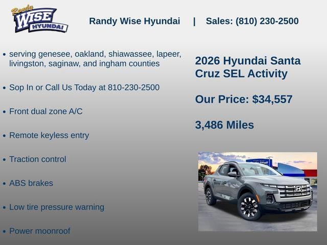 2026 Hyundai Santa Cruz SEL Activity AWD