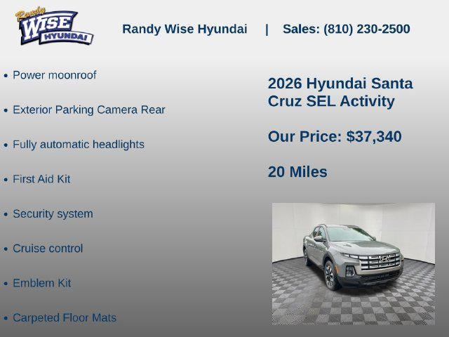 2026 Hyundai Santa Cruz SEL Activity AWD