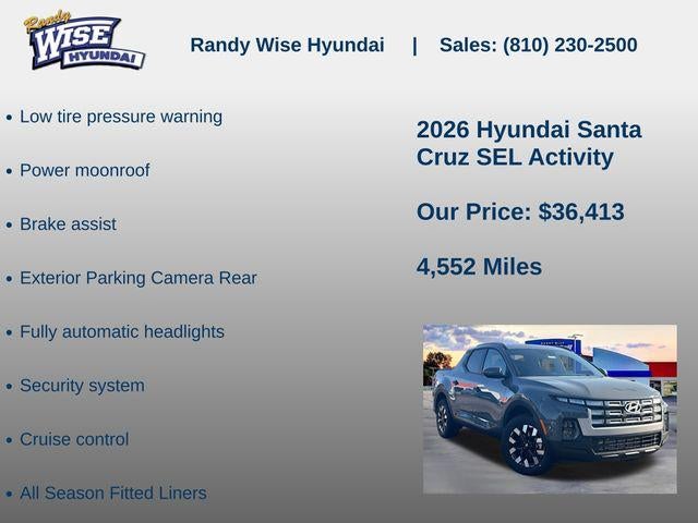 2026 Hyundai Santa Cruz SEL Activity AWD