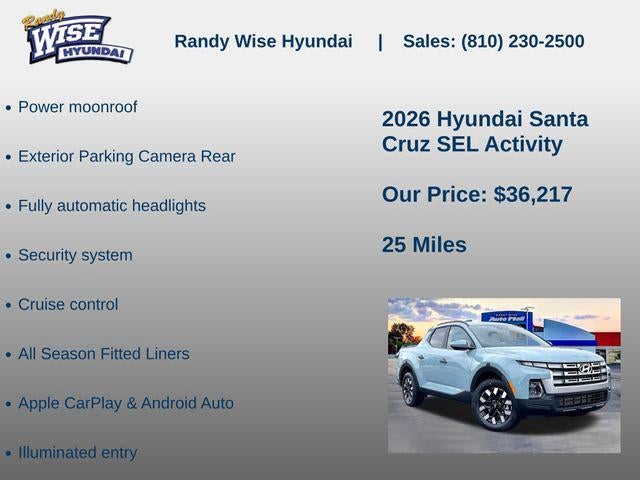 2026 Hyundai Santa Cruz SEL Activity AWD