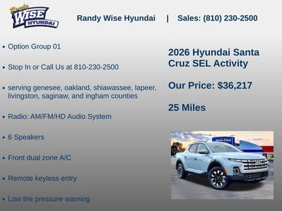 2026 Hyundai Santa Cruz SEL Activity AWD