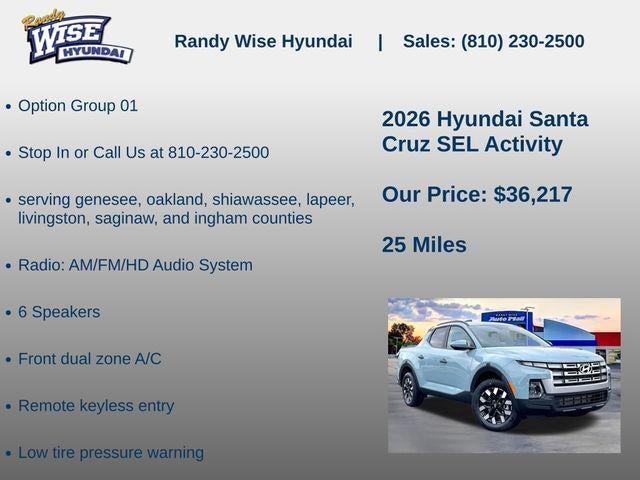 2026 Hyundai Santa Cruz SEL Activity AWD