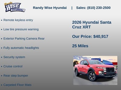 2026 Hyundai Santa Cruz XRT