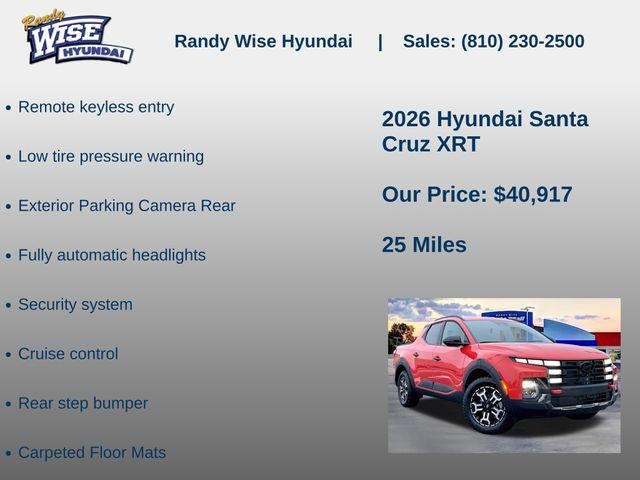 2026 Hyundai Santa Cruz XRT