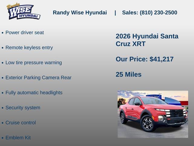 2026 Hyundai Santa Cruz XRT