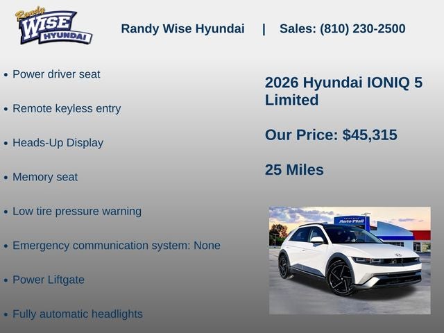 2026 Hyundai IONIQ 5 Limited