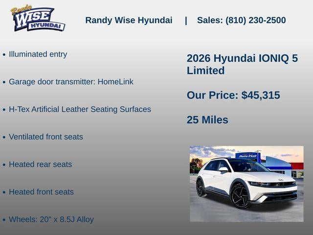 2026 Hyundai IONIQ 5 Limited