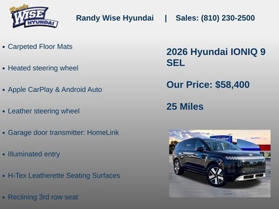 2026 Hyundai IONIQ 9 SEL