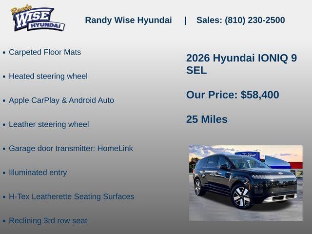 2026 Hyundai IONIQ 9 SEL