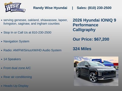 2026 Hyundai IONIQ 9 Performance Calligraphy