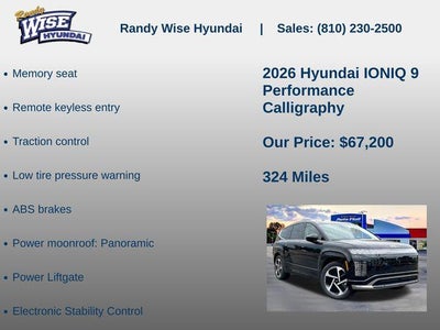 2026 Hyundai IONIQ 9 Performance Calligraphy