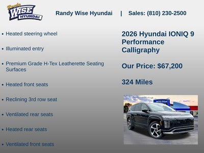 2026 Hyundai IONIQ 9 Performance Calligraphy