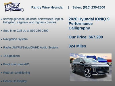 2026 Hyundai IONIQ 9 Performance Calligraphy