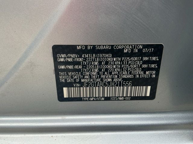 2018 Subaru Crosstrek 2.0i Premium