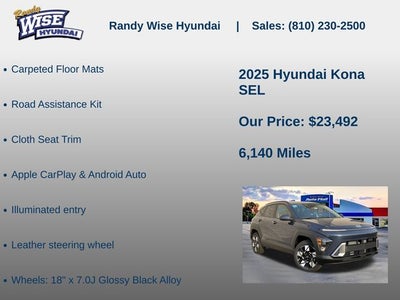 2025 Hyundai Kona SEL FWD